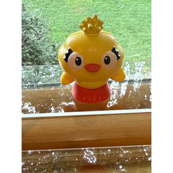 Fisher Price Little People Disney Toy Story Duckie Figure Yellow & Red Plastic - Picture 1 of 4
